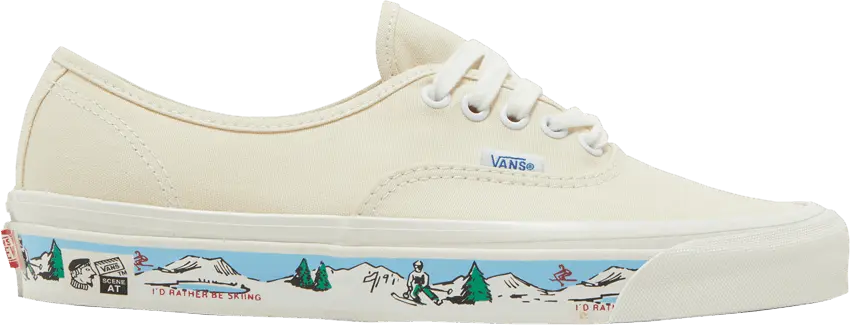  Vans Authentic 44 DX Anaheim Factory White Scene At