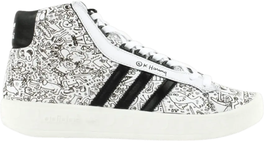 Adidas adidas Adicolor Hi BK.2 Keith Haring White Black