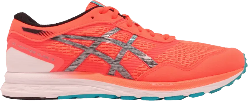 Asics Gel Feather Glide 5 2E Wide &#039;Sunreise Red&#039;