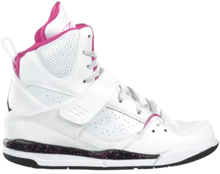 Jordan Flight 45 High GS &#039;White Fusion Pink&#039;