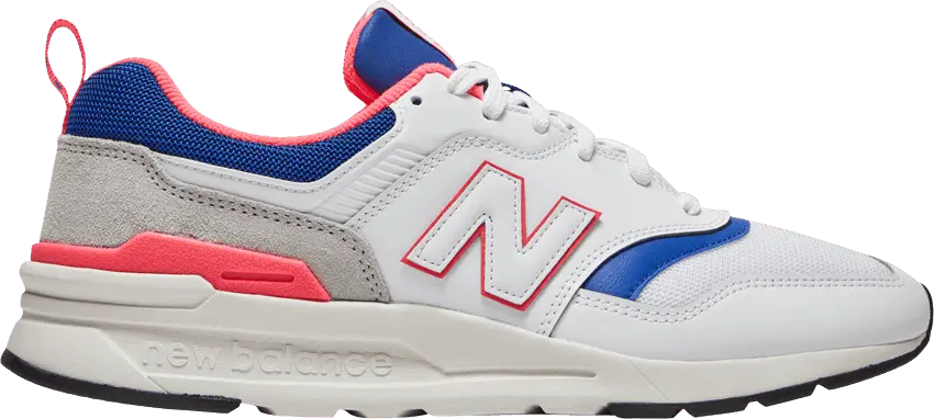  New Balance Wmns 997 &#039;White Blue Pink&#039;