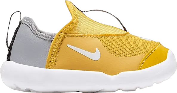  Nike Lil&#039; Swoosh TD &#039;Yellow Ochre Wolf Grey&#039;