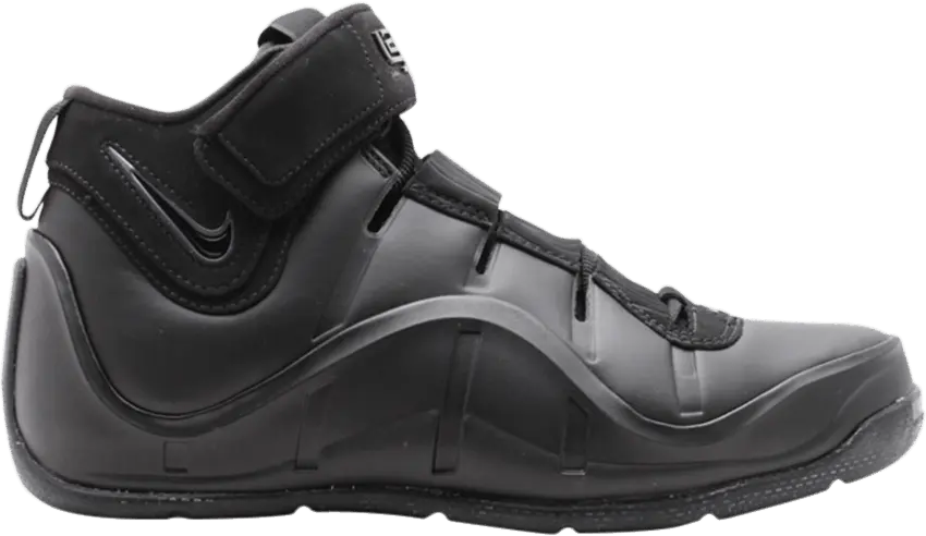 Nike Zoom LeBron 4 GS &#039;Triple Black&#039;