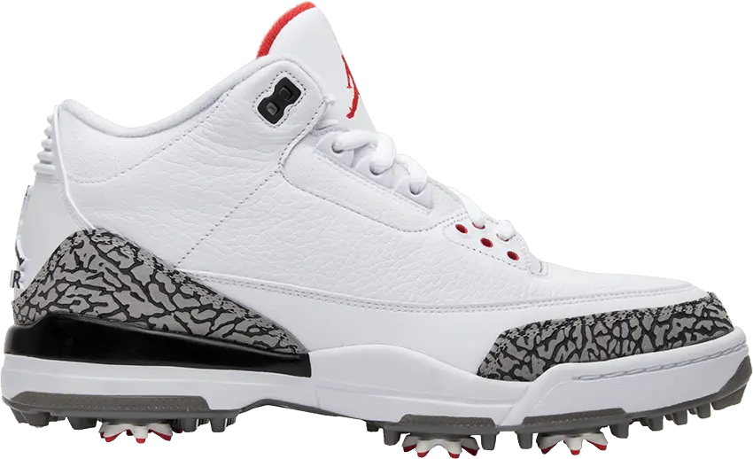  Jordan 3 Retro Golf White Cement