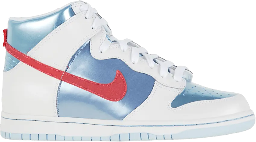  Nike Dunk High GS &#039;Soft Blue Vivid Pink&#039;