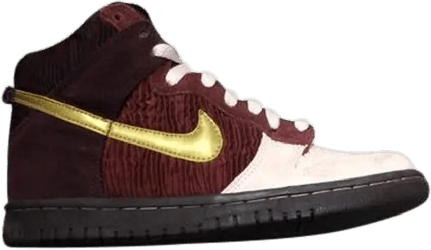  Nike Dunk High GS &#039;Deep Burgundy&#039;