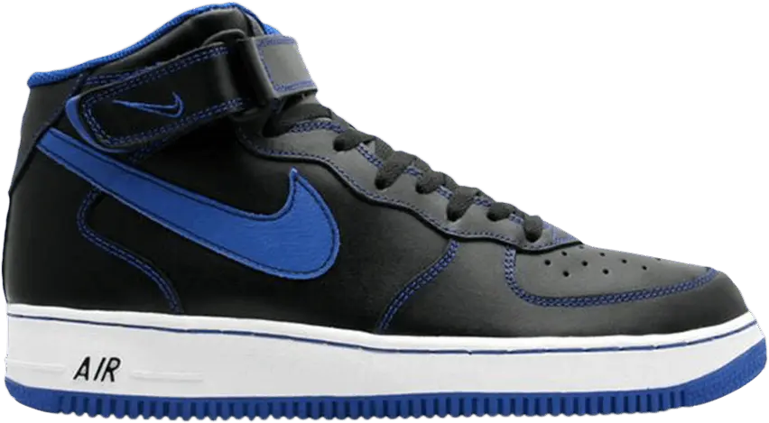  Nike Air Force 1 Mid &#039;Black Varsity Royal&#039;
