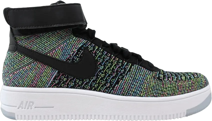  Nike Air Force 1 Ultra Flyknit Mid Multi-Color 2.0 (GS)
