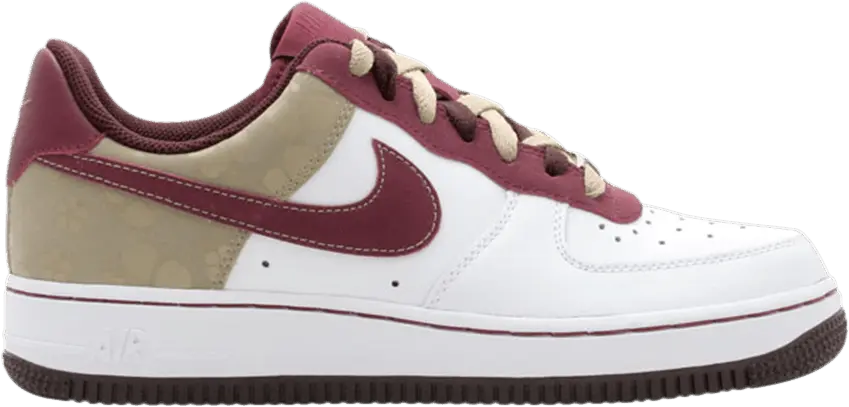  Nike Wmns Air Force 1 &#039;07 &#039;Deep Garnet&#039;