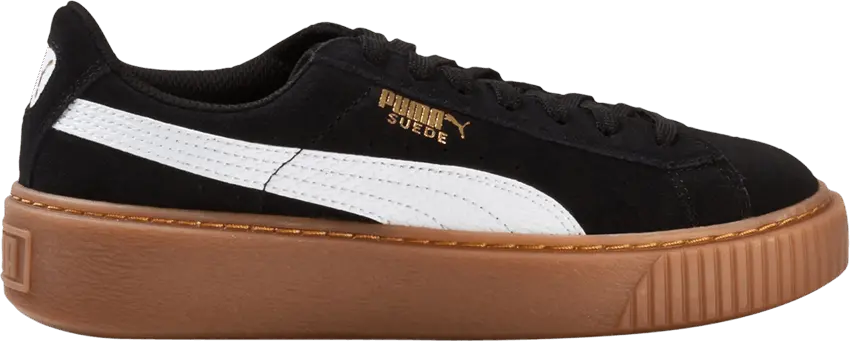  Puma Suede Platform Jr &#039;Snake - Black Gum&#039;