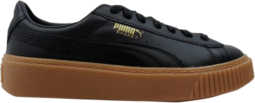  Puma Basket Platform Core Puma Black  (Women&#039;s)