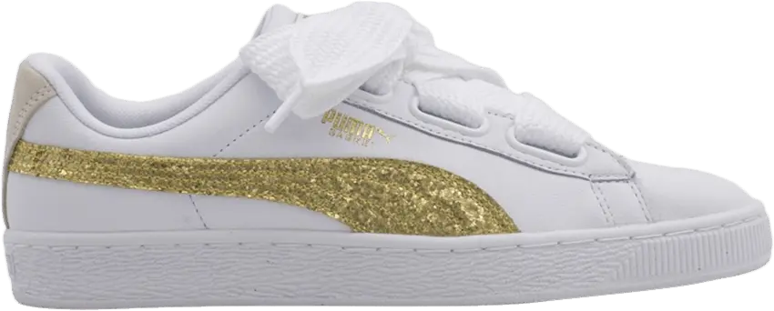  Puma Wmns Basket Heart &#039;Gold Glitter&#039;