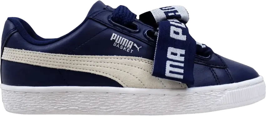  Puma Wmns Basket Heart DE &#039;Blue Depths&#039;