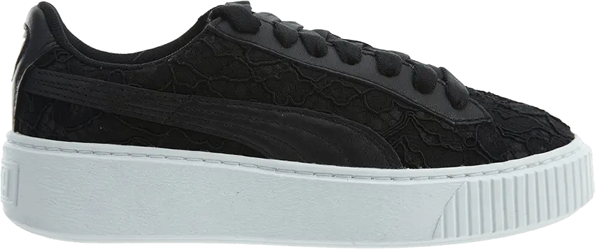  Puma Wmns Basket Platform FO &#039;Black&#039;