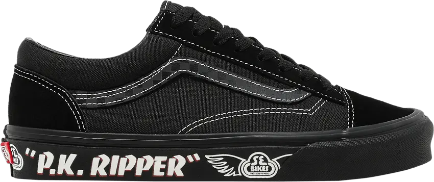  Vans Style 36 SE Bikes P.K. Ripper Black Reflective