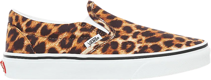  Vans Classic Slip-On &#039;Leopard&#039;