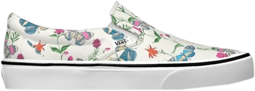  Vans Parks Project x Classic Slip-On &#039;Butterfly Floral&#039;