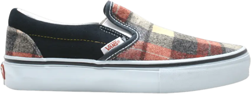  Vans Classic Slip On Lx &#039;Pendleton&#039;