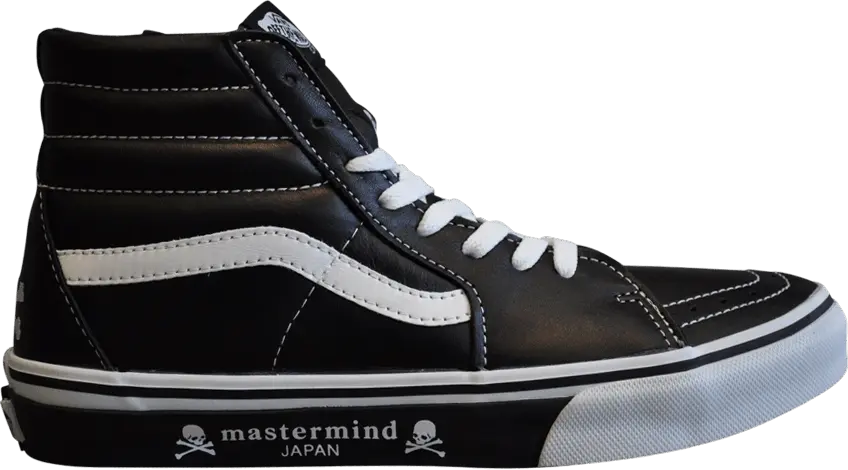  Vans Mastermind Japan x Sk8-Hi &#039;Black&#039;