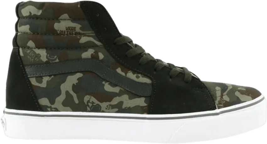  Vans Sk8-Hi &#039;Skull Turtle Camo&#039;