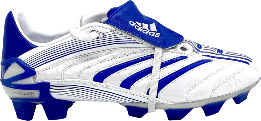  Adidas Predator Absolute TRX FG &#039;White Blue&#039;