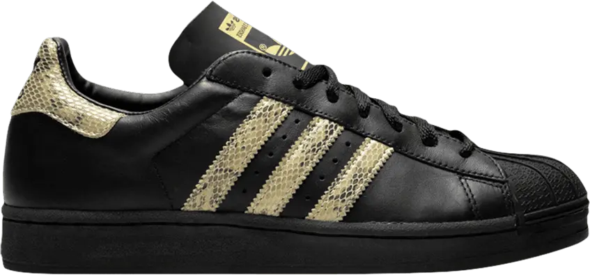  Adidas Superstar Snakeskin &#039;Black&#039;