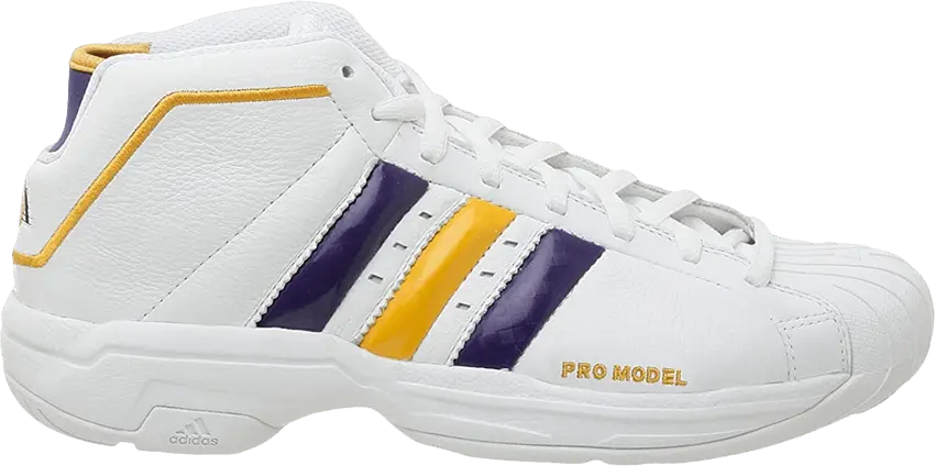  Adidas NBA x Pro Model 2G &#039;Lakers&#039;