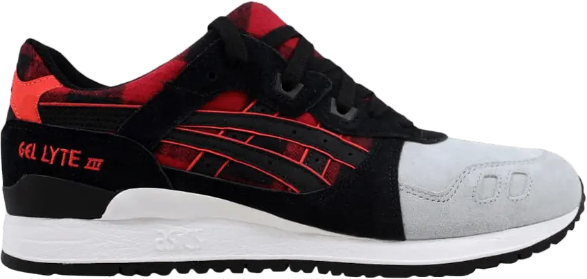  Asics ASICS Gel-Lyte III Red Black