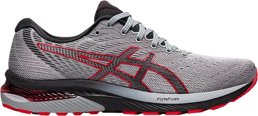 Asics Gel Cumulus 22 &#039;Piedmont Grey Red&#039;