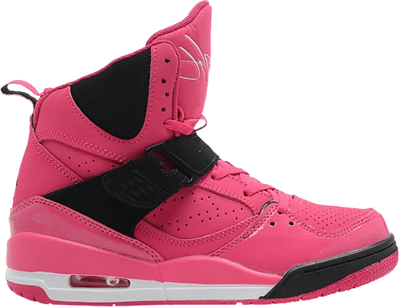  Jordan Flight 45 High Premium GS &#039;Vivid Pink&#039;