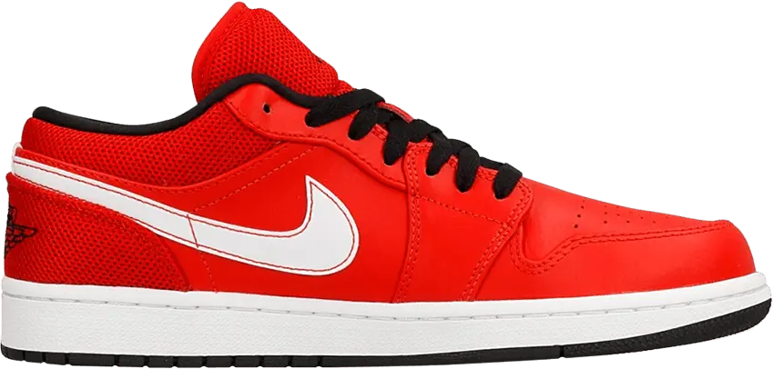  Jordan 1 Low University Red White