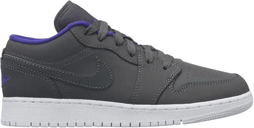  Air Jordan 1 Low GS &#039;Iron Grey&#039;