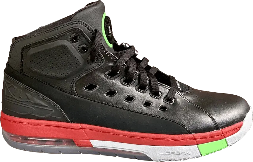 Jordan Ol&#039; School &#039;Black Gym Red Green Pulse&#039;