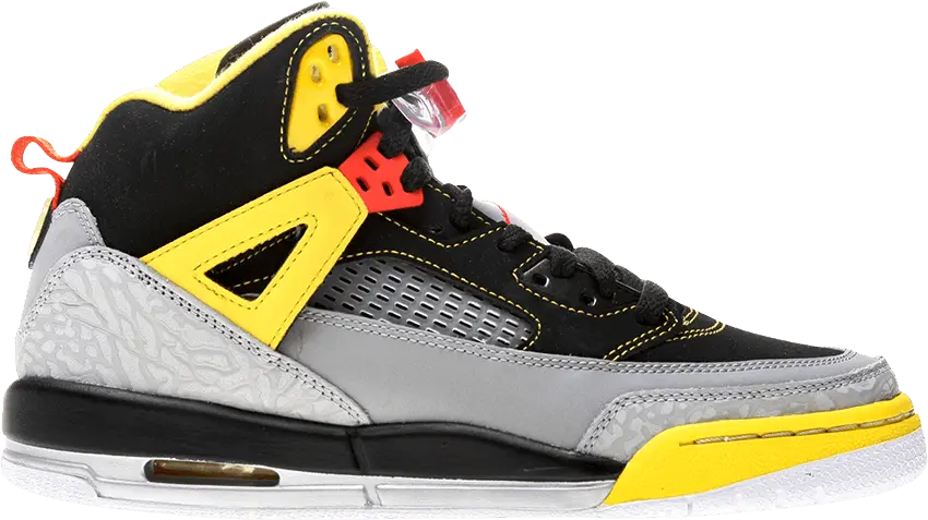  Jordan Spiz&#039;Ike GS &#039;Black Red Yellow&#039;