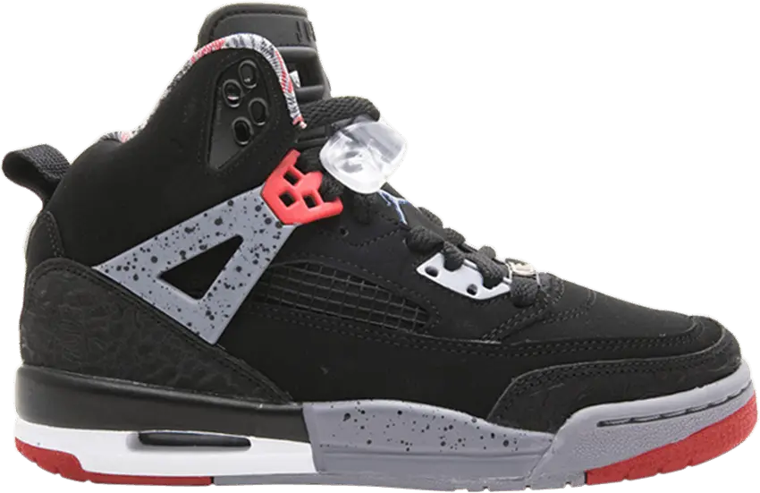  Jordan Spiz&#039;Ike GS &#039;Black Varsity Red&#039;