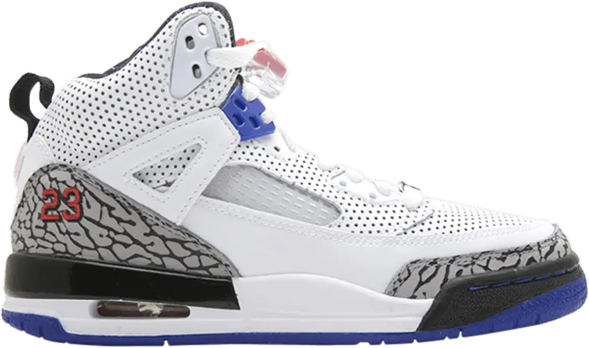  Jordan Spiz&#039;Ike GS &#039;White Aquatone&#039;