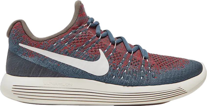  Nike LunarEpic Low Flyknit 2 Gyakusou Blue Fox