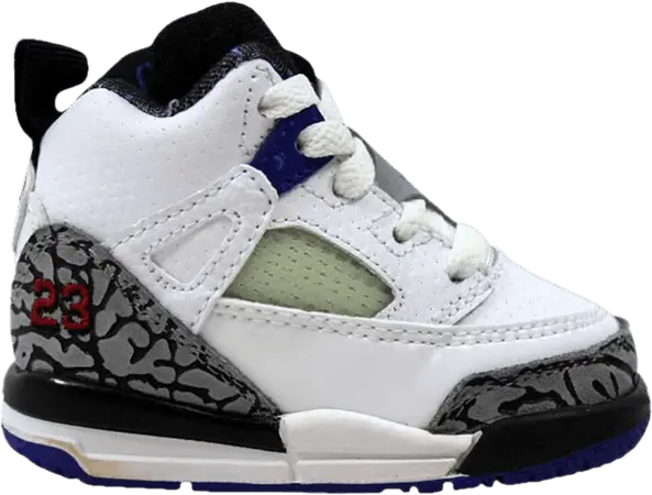  Jordan Spizike White AQTN Varsity Purple (TD)