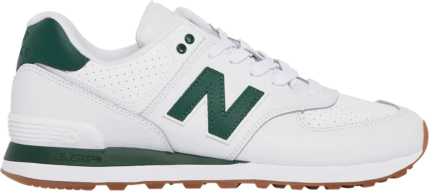  New Balance 574 &#039;White Green&#039;