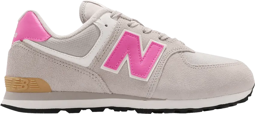  New Balance 574 Kids Wide &#039;Timberwolf Lollipop&#039;