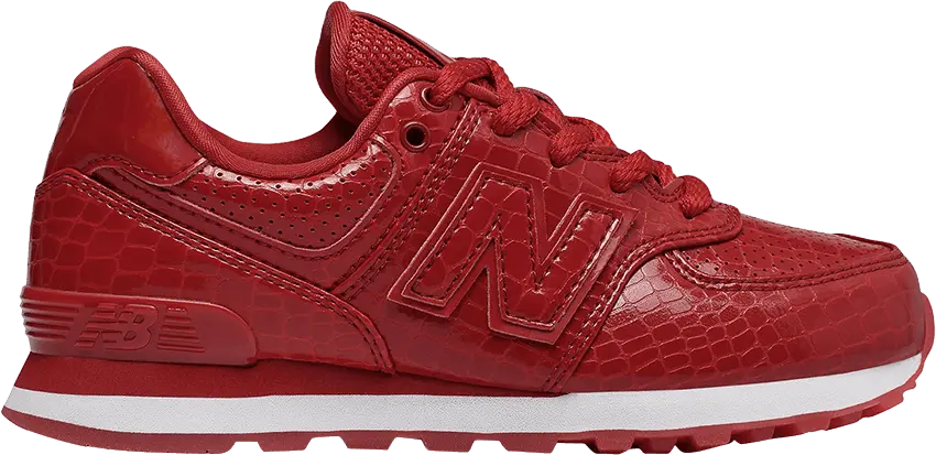  New Balance 574 Kids &#039;Red Croc&#039;