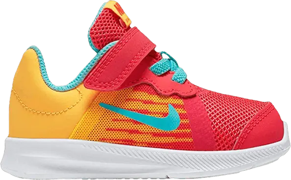  Nike Downshifter 8 Fade TD &#039;Red Orange Aurora&#039;