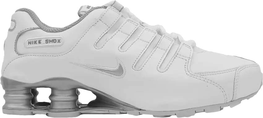  Nike Shox NZ SI Plus GS &#039;White Neutral Grey&#039;