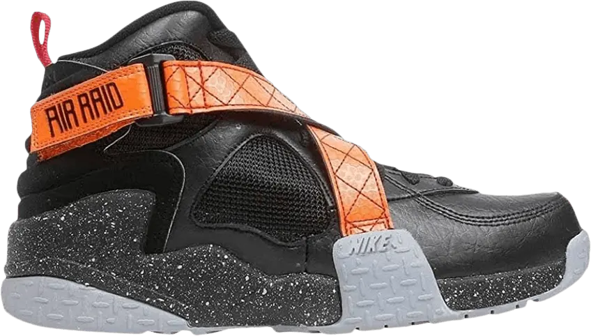  Nike Air Raid LE GS &#039;Black Orange Blaze&#039;