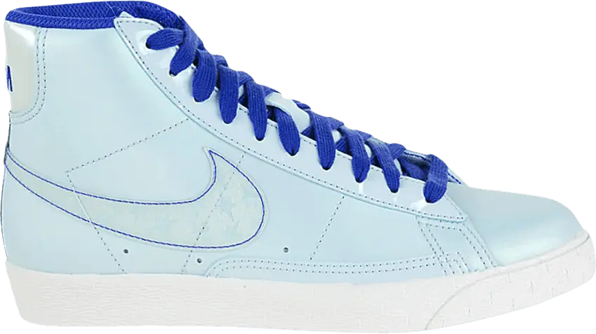  Nike Blazer Mid GS &#039;Pale Blue Platinum Violet&#039;