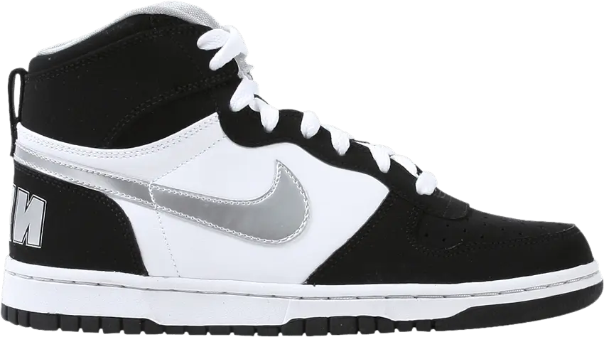  Big Nike High LE GS &#039;Black Metallic Silver&#039;