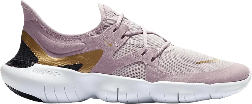  Nike Wmns Free RN 5.0 &#039;Plum Chalk Metallic Gold&#039;