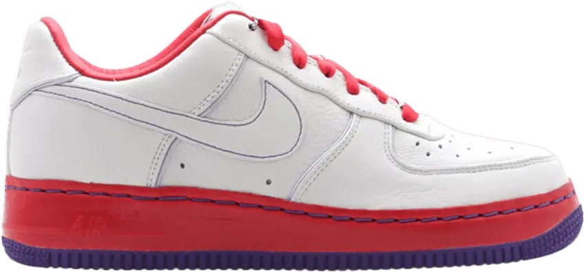  Nike Air Force 1 Low Supreme I/O &#039;07 White Atom Red (Women&#039;s)