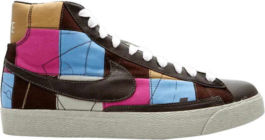  Nike Blazer Mid Premium Patchwork Dark Cinder (Women&#039;s)