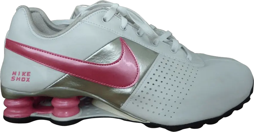  Nike Wmns Shox Deliver &#039;White Pink Silver&#039;